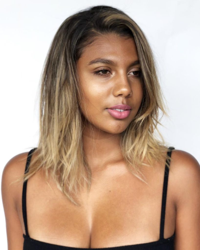 40 Long Layered Haircuts To Try Right Now : Wispy Bangs + Long Layers with  Balayage