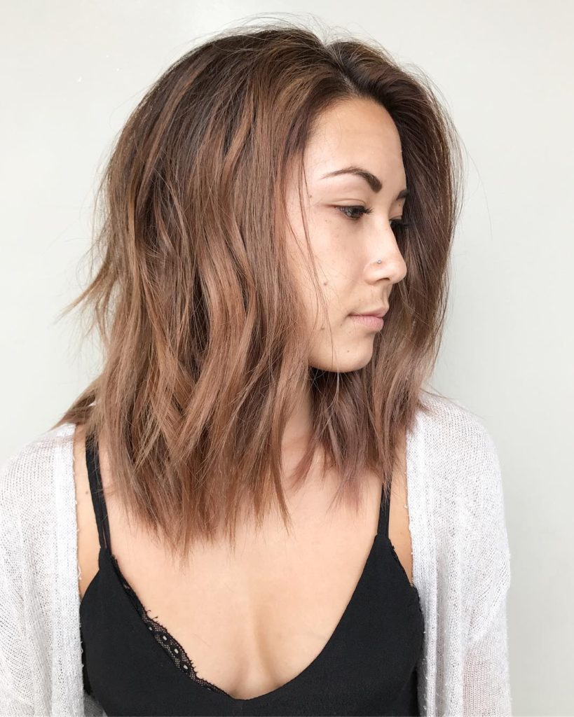 Image of Layered lob with tousled waves