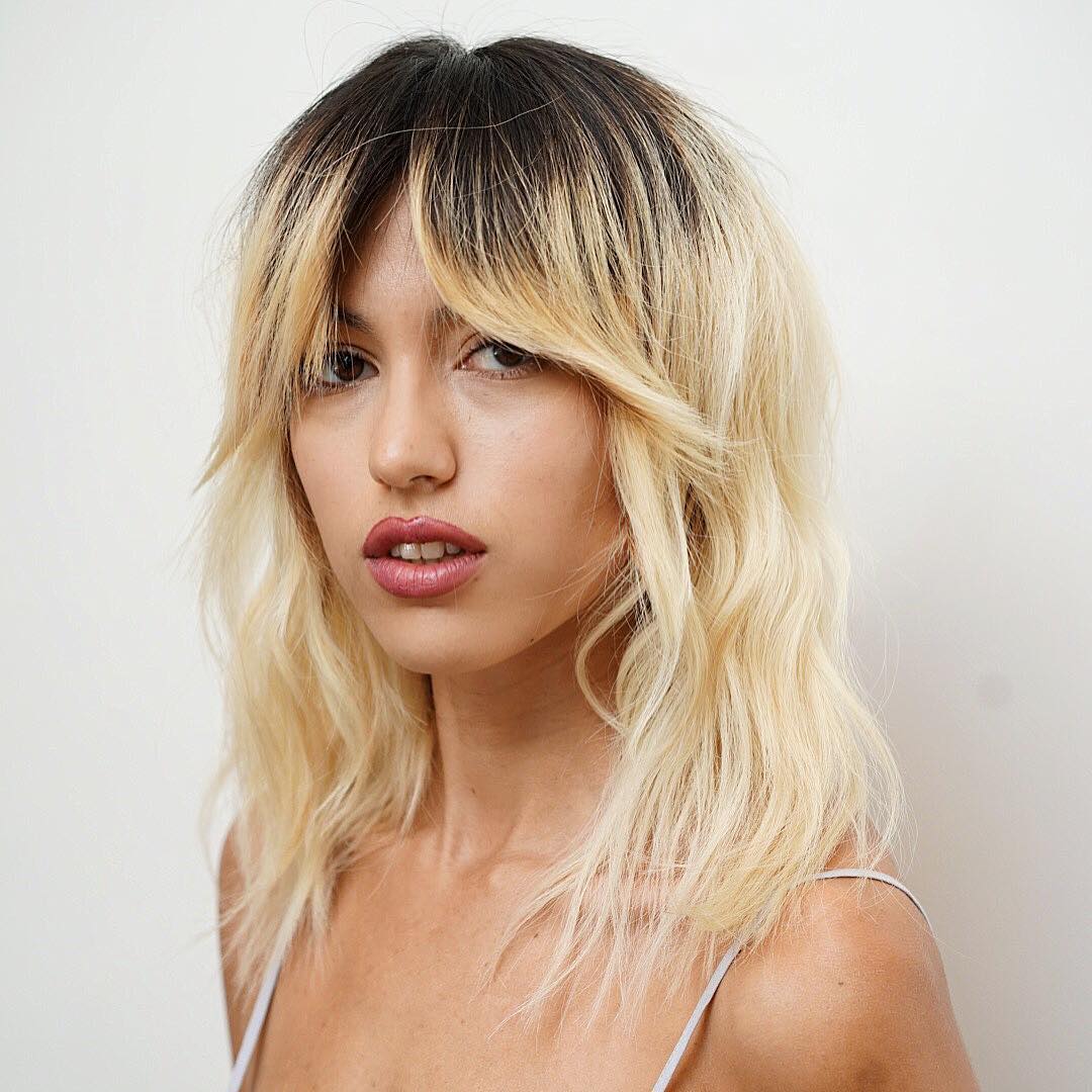 How To Cut Curtain Bangs For Wavy Hair Pasestick