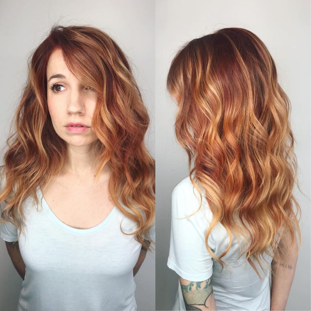 textured waves hair