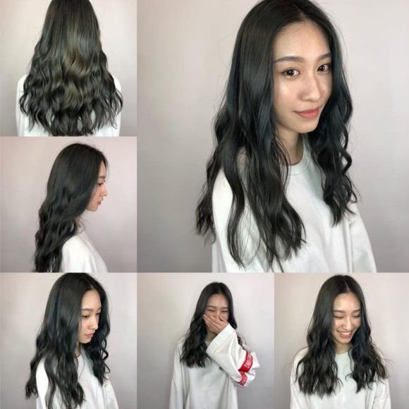 Wavy Lengths with Soft Blend U-Cut Layers and Black Color Long Hairstyle