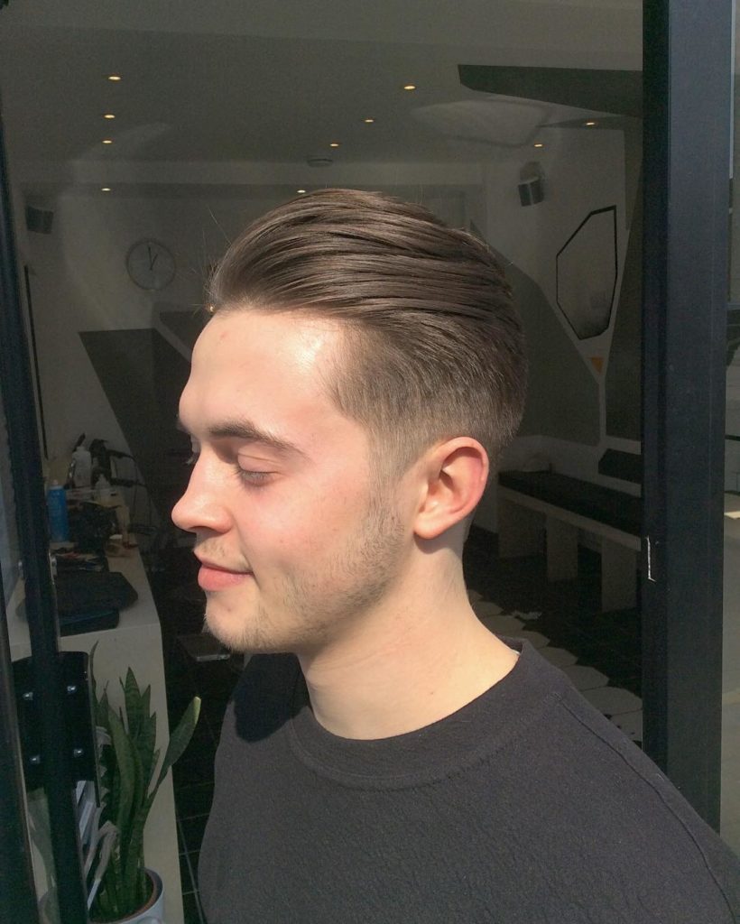 Undercut with Pompadour and Taper