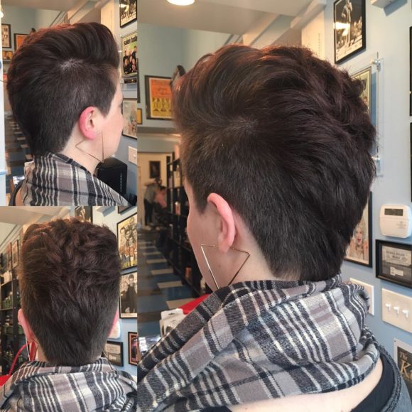 Grown-Out Faux Hawk Pixie